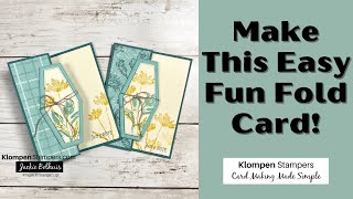 Make and Easy Fun Fold Card [upl. by Llednyl471]