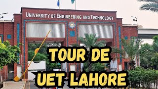 UET University Lahore Full Tour 🎓🏛️  Explore Campus Life uetlahore [upl. by Eelame]