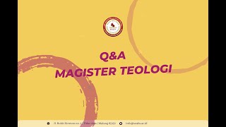 QnA seputar Magister Teologi STT SAAT [upl. by Ianej]