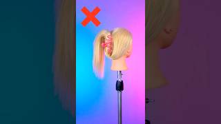 Einfache Frisur mit Haarklammer 🥰🩷 frisur frisuren frisurentutorial haare haarklammer shorts [upl. by Bjork]