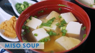 Autenthic Miso Soup Recipe Best  Resep Miso Soup  Pura Kitchen [upl. by Neelhtac]