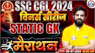 SSC CGL Classes 2024  Static GK Marathon  SSC CGL Static GK By Naveen Sir  SSC CGL GK GS PYQ [upl. by Norrag271]