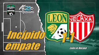 León apenas empató con Necaxa [upl. by Menendez334]