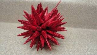 Polish Star Christmas Ornament Tutorial [upl. by Ennovyhs]