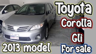 Toyota Corolla Gli 2013 model full details full review [upl. by Ainecey]