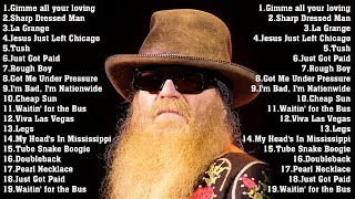 TOP ZZ TOP SONGS  ZZ TOP GREATEST HITS EVER bluesrock zztop music classicrock 💚💛❤️🙏✊✌️♥️🌟🦁📀 [upl. by Margy]