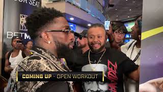 Gervonta Davis vs Frank Martin  Live Public Media Workout TankMartin DavisMartin [upl. by Hanahs]