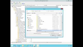 ADCS Demo Publishing a Root CA Certificate through Group Policy [upl. by Noram]