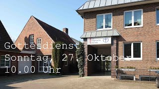 Gottesdienst am 27 Oktober 2024 [upl. by Ninerb]