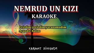 NEMRUD UN KIZI  Karaoke [upl. by Lewert]