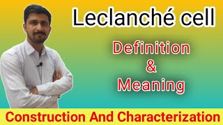 Leclanché cell Definition amp Meaning  Construction And Working Of Leclanche Cell In Hindi [upl. by Notnarb324]