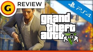 Grand Theft Auto V PS4  Review [upl. by Ainos289]