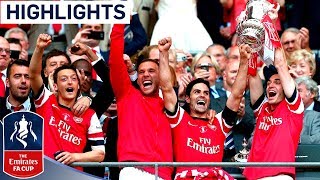 Arsenal vs Hull City  FA Cup Final 2014  Goals amp Highlights [upl. by Rolando]