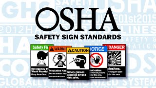 OSHA  ANSI Safety Sign Standards [upl. by Musette]