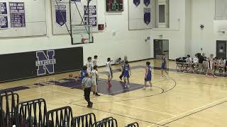 DoverSherborn vs Norton Boys Varsity Basketball 01052024 [upl. by Wennerholn]