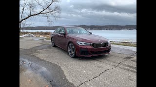 2021 BMW M550i xDrive Comprehensive In Car Review Brilliantly Balancing Luxury and Sport [upl. by Bate]