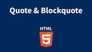 HTML Quote and Blockquote Tags Explained in Tamil [upl. by Winston]