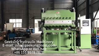 Hydraulic Vulcanizing Press Rubber Vulcanization Machine [upl. by Marlette]