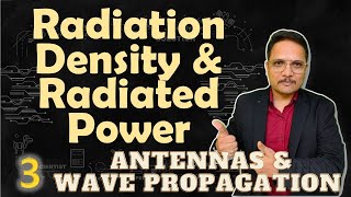 Radiation Density and Radiated Power of Antenna  Antenna Parameters  Engineering Funda [upl. by Culosio387]