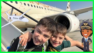 Prepare your child for first PLANE Ride ✈️ Educational AirPlane Video for Kids 🧳 Airport for Kids [upl. by Lambard]