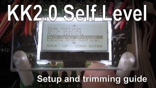 KK20 Self level setup trimming and review with firmware v16 [upl. by Adnamor]