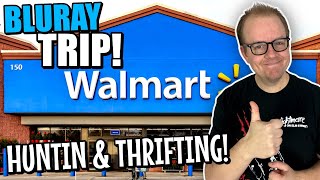 Walmart And Thrifting Trip  New Bluray and 4K Additions [upl. by Eillek779]