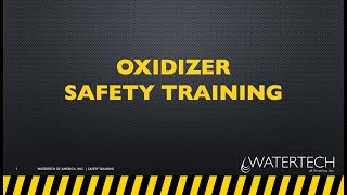 Oxidizer Training [upl. by Kralc]