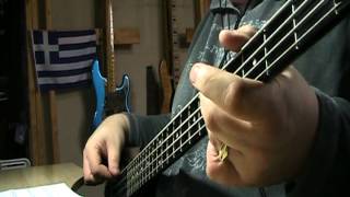 Saxon Crusader Bass Cover [upl. by Enehs]