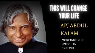 APJ Abdul Kalam Inspiring Speech on India success life [upl. by Alethia]