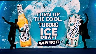 Carlsberg Tuborg Ice Draft Launch  Led Interactive Dance [upl. by Elyad]