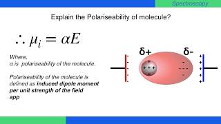 Explain the Polarisability of molecule Raman Spectra  Physical Chemistry [upl. by Andromeda491]