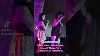 PxVive tributo oficial de Panda interpretó Maracas en el Oktoberfest Mx en Monterrey [upl. by Anyahs905]