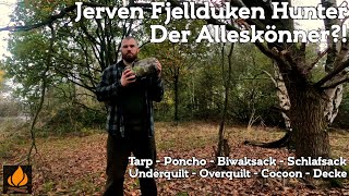 Jerven Fjellduken Hunter  Alleskönner BushcraftUltraleicht [upl. by Wickner655]