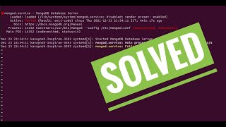 Mongodb is not starting on Ubuntu  Main process exited Error  Solved [upl. by Mainis903]