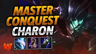 CHARON TU SUPPORT DE CONFIANZA  Warchi  Smite Master Conquest [upl. by Odilo]