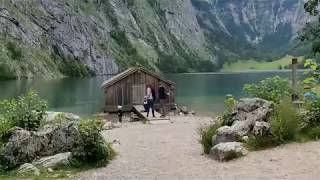 Salet to Obersee Königssee Berchtesgaden Germany [upl. by Ytak]