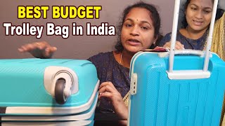 Best luggage bags 2022  5 Best Travel Trolley Luggage Bags  trolley bag review in telugu [upl. by Kolnos424]