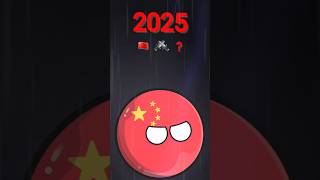 War 2025 China vs  countryhumans history countryballs shorts [upl. by Banyaz]