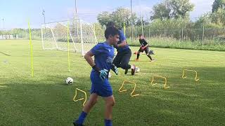 giannis simeonidis goalkeeper training 3 [upl. by Macomber]