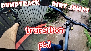 DIRT JUMPER TRANSITION PBJ PUMPTRACK AND DIRTJUMPS [upl. by Annohsed627]