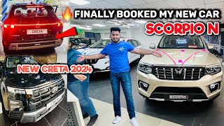 CRETA 2024 New Model Facelift 🔥 Finally Booked My New Car 💗 Scorpio N Vs Creta 2024 facelift [upl. by Gyimah]