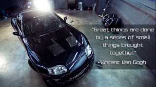 Vicious Supra SEMA Build Video [upl. by Nosdivad]