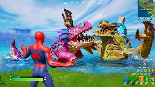 Boss KLOMBO vs MONSTER LIVE EVENT in Fortnite [upl. by Fritzsche802]