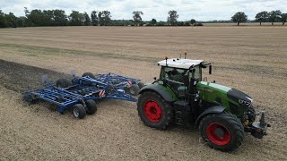 FENDT 942 mit KÖCKERLING REBELL Scheibenegge  4K [upl. by Flam801]