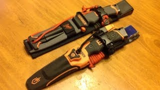 Gerber Bear Grylls Ultimate and Pro Knife Upgrades [upl. by Trometer]