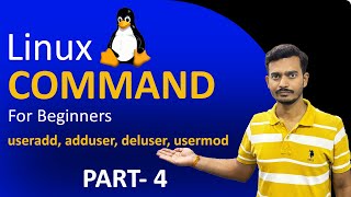 Linux Command for Beginners  Part  4  useradd  adduser  deluser  usermod in Hindi by Devendra [upl. by Tare]