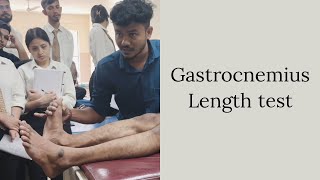 gastrocnemius muscle length test [upl. by Raffin363]