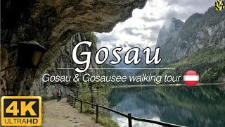 UHD 4K  The best walking in my life Gosau amp Gosausee 🇦🇹 scenery relaxation WANT4K [upl. by Norud371]