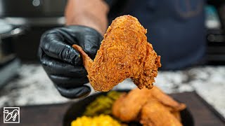 The Secret to the Perfect Fried Chicken Wings [upl. by Nerta]