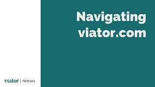 Navigating Viator [upl. by Narra]